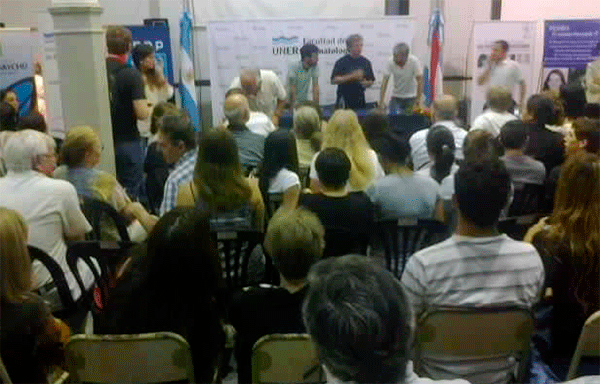 La charla antes de comenzar